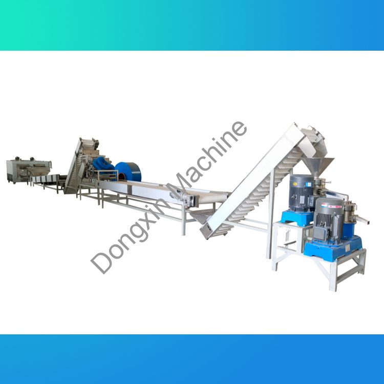 Cocoa Bean Baking, Peeling, Grinding and Sauce Production Line