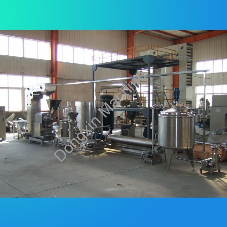 Peanut butter production line