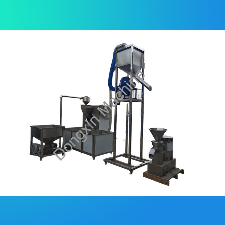 Peanut butter production line