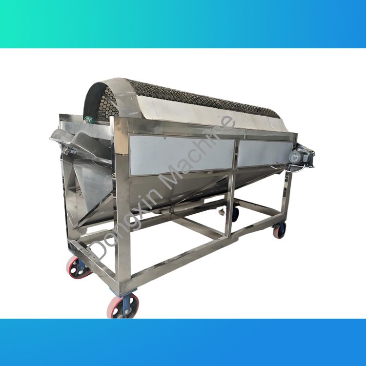 Cocoa bean fresh clip peeling machine production line